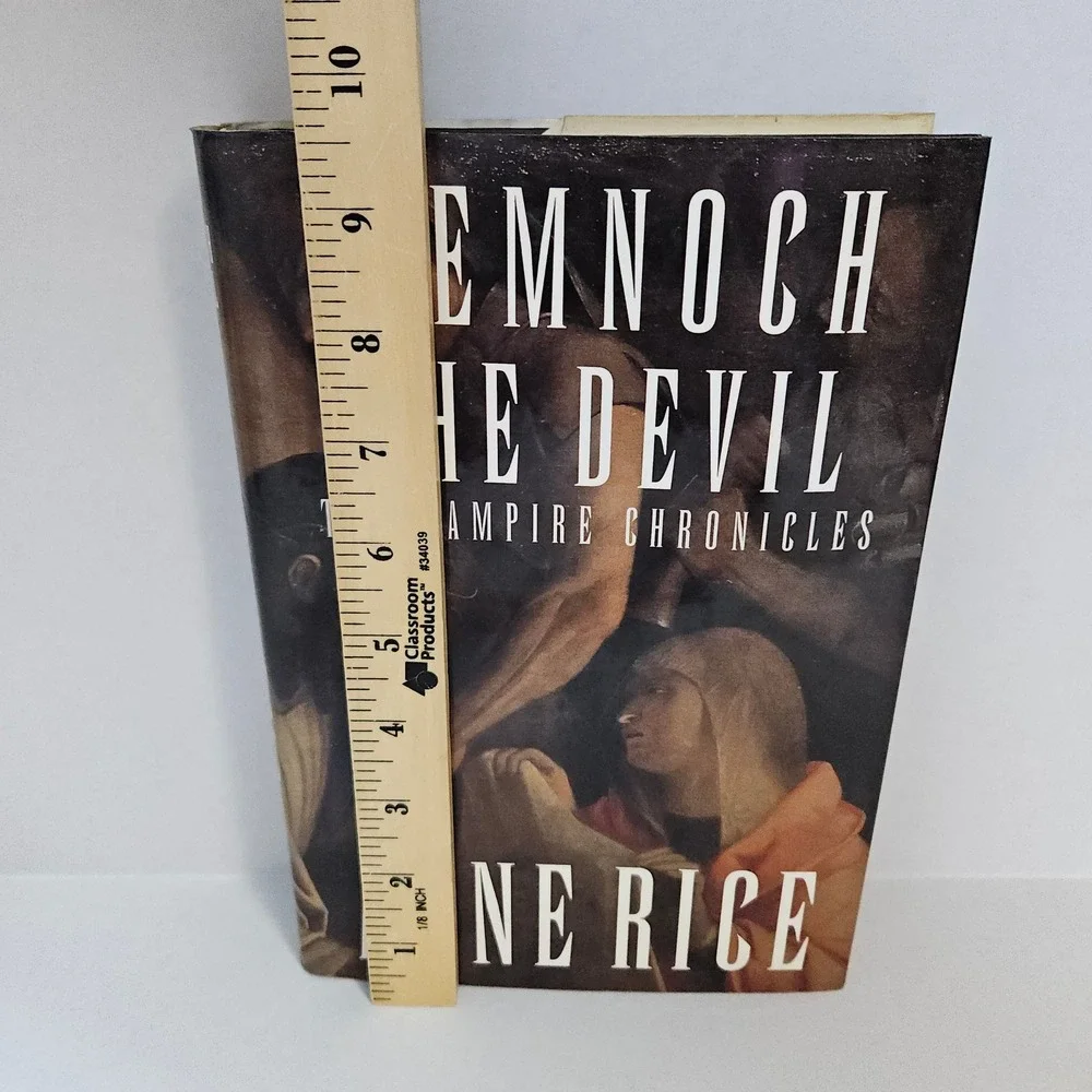 Anne Rice Memnoch The Devil HCDJ First Edition 1995 Knopf Vampire Fiction Horror